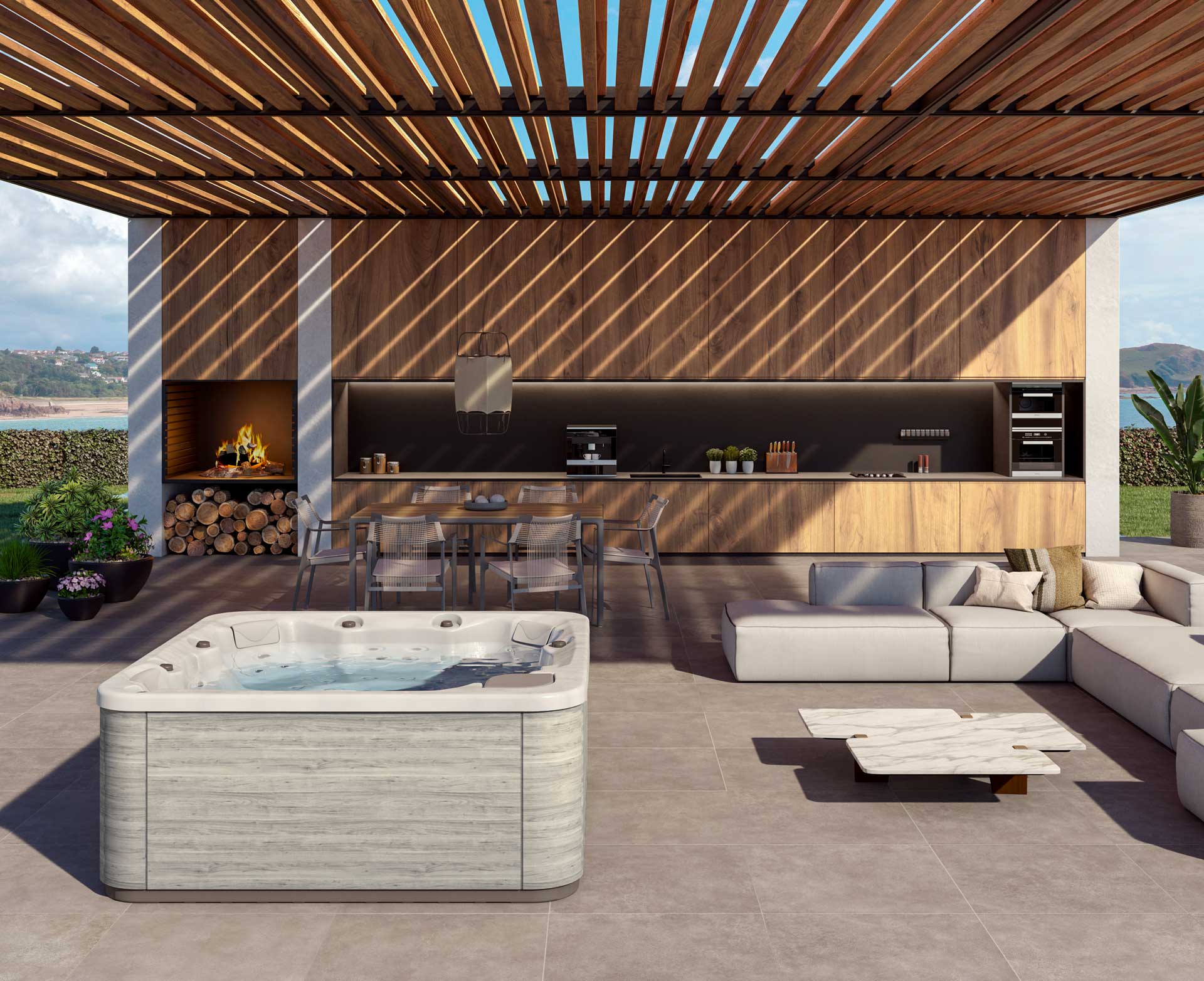 Minipiscine idromassaggio